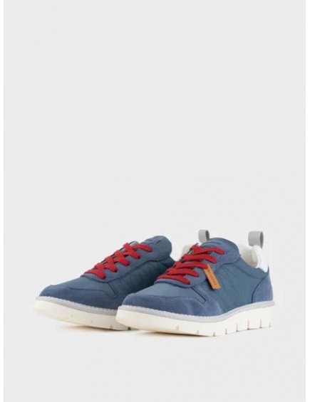P05 Slip-On Denim Red 2