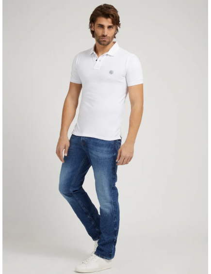 Polo Washed Blanco 2
