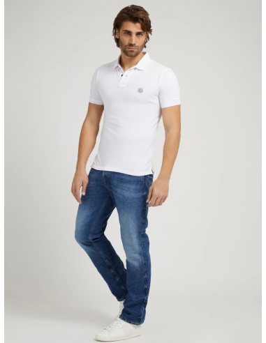 Polo Washed Blanco