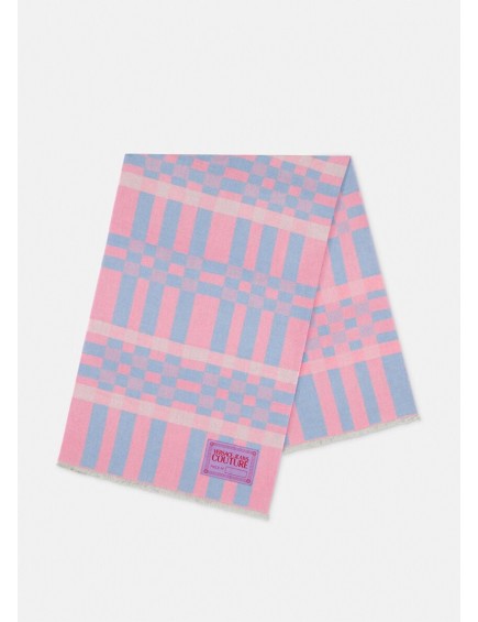 Bufanda Cuadros Rosa