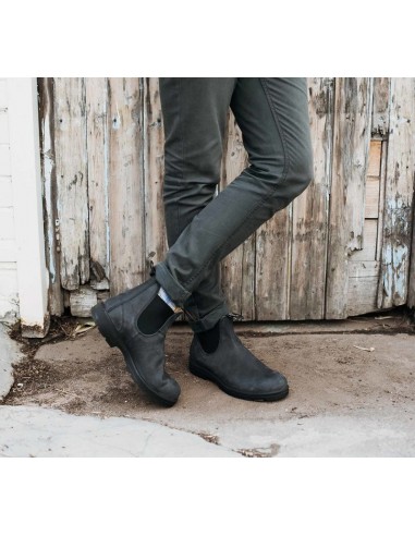 BOTA PIEL ELÁSTICO GRAPHITE