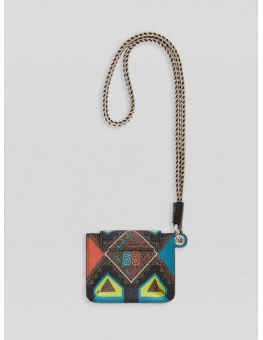 Tarjetero Paisley Geométrico