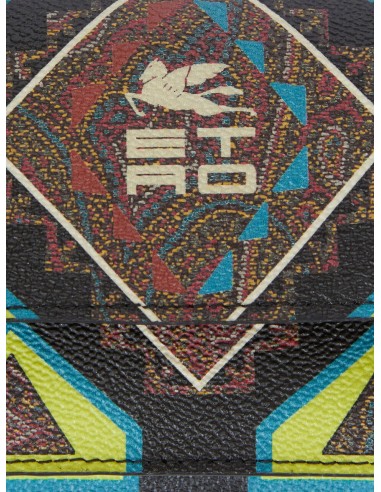 Tarjetero Paisley Geométrico