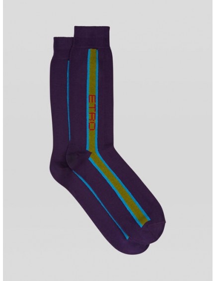 Calcetines Raya Logo Morado