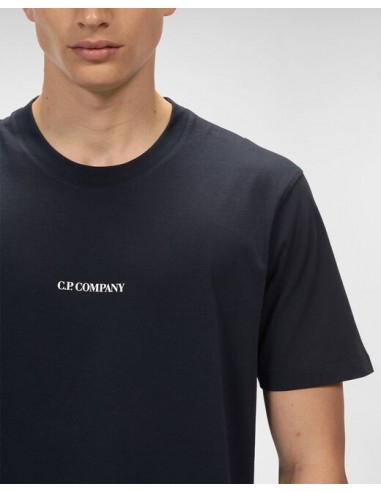 Camiseta 30/1 Compact Logo Navy