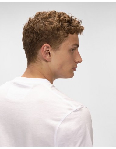 Camiseta 30/1 Compact Logo Blanco