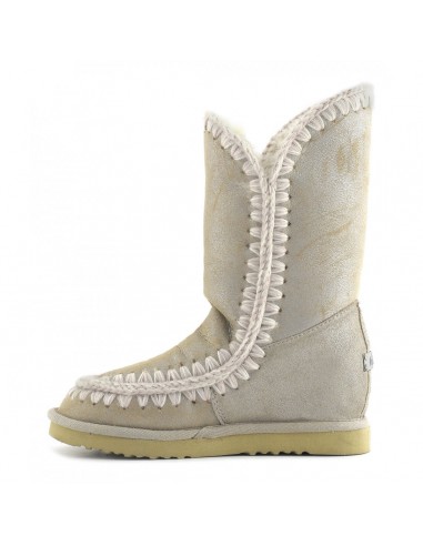 Eskimo Inner Wedge Tall Stone Metallic