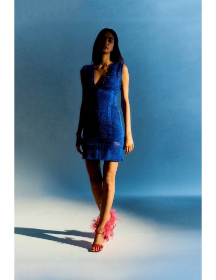 Vestido Flecos