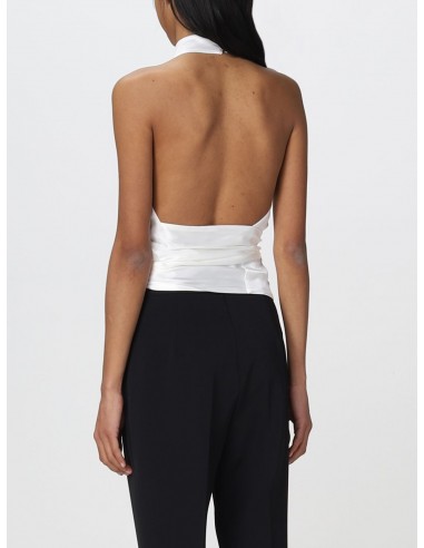 Top Mezcla Seda Blanco