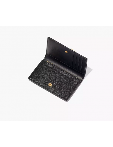 The Leather Small Bifold Wallet Black The Leather Small Bifold Wallet Black