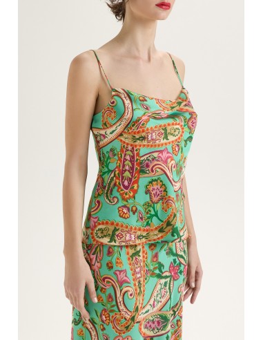 Top Magicis Foliis Satin Top Magicis Foliis Satin