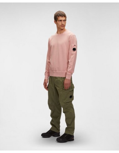 Sudadera Cotton Fleece Resist Dyed Rosa Sudadera Cotton Fleece Resist Dyed Rosa