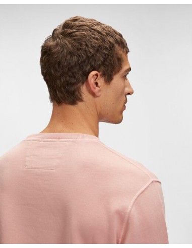 Sudadera Cotton Fleece Resist Dyed Rosa Sudadera Cotton Fleece Resist Dyed Rosa