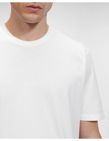 Camiseta 24/1 Jersey Logo Blanca