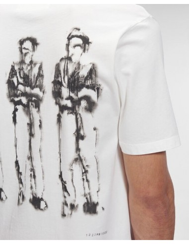 Camiseta 24/1 Jersey Logo Blanca