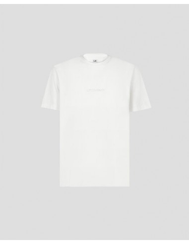 Camiseta 24/1 Jersey Logo Blanca