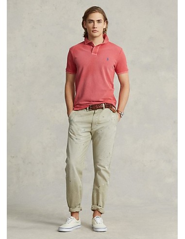 Polo Remiendos Rojo Estribor Polo Remiendos Rojo Estribor