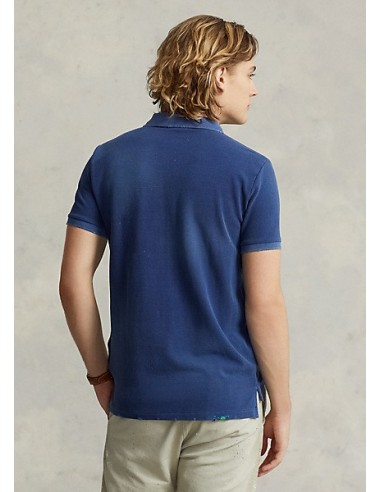 Polo Remiendos Azul Marino Brillante Polo Remiendos Azul Marino Brillante