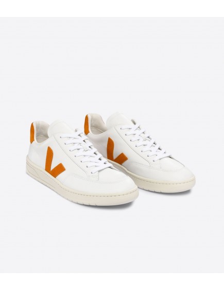 V-12 Leather White Pumpkin 2