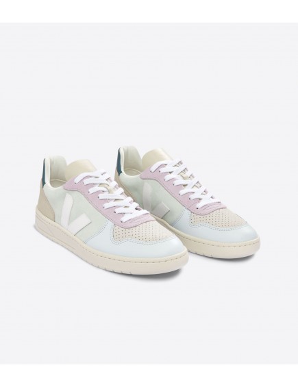 V-10 Suede Jade White 2