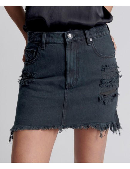 Falda Vaquera Fox Black 2