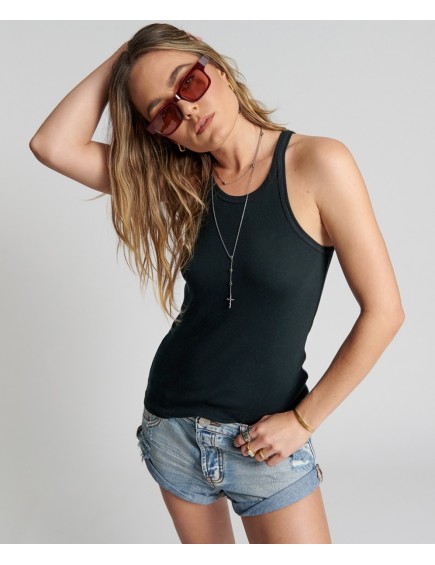 Camiseta Basic Singlet Negro