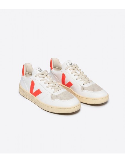 V-10 CWL White Orange Fluo 2