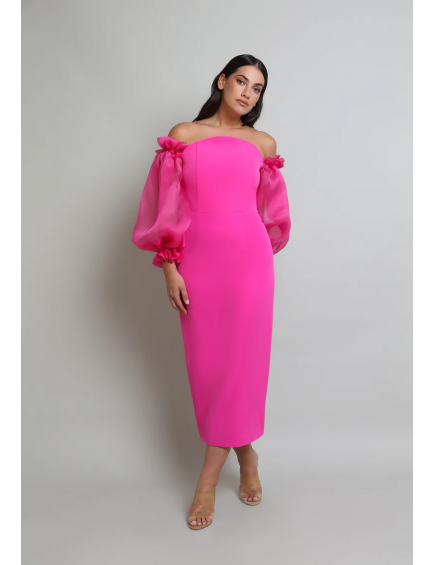 Vestido Verona Fucsia 2