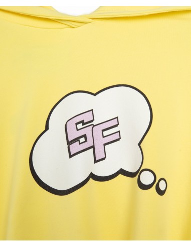 Sudadera Crop SF Amarillo