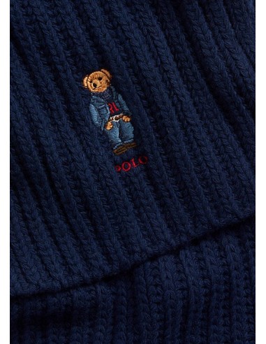 Bufanda Canalé Polo Bear Azul Marino
