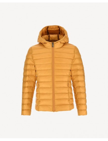 Chaqueta Plumón Carla Mostaza