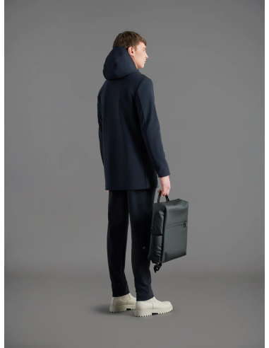 Parka Winter Thermo Blue Black