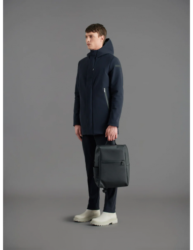 Parka Winter Thermo Blue Black