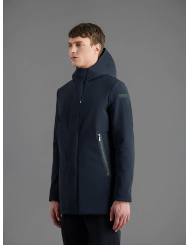 Parka Winter Thermo Blue Black