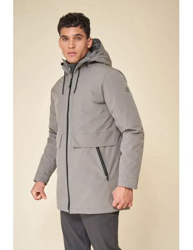 Parka Flako Castor Gray Parka Flako Castor Gray