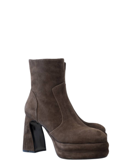 Botines Tronchetti Marrón