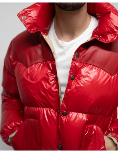 Plumas Corto Combinado Rojo