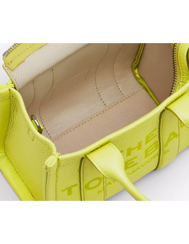 The Leather Micro Tote Limoncello The Leather Micro Tote Limoncello