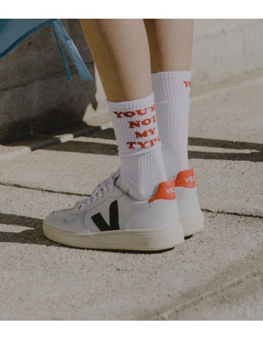 V-10 Leather White Nautico Pekin