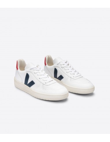 V-10 Leather White Nautico Pekin