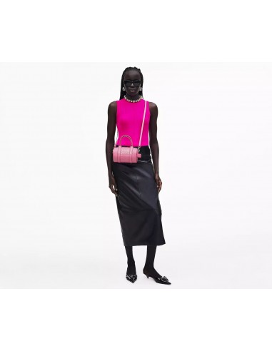 The Leather Mini Duffle Bag Rosa