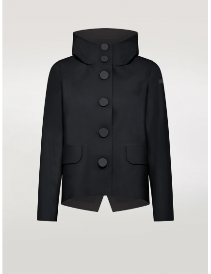 Techno Color Hood Blue Black