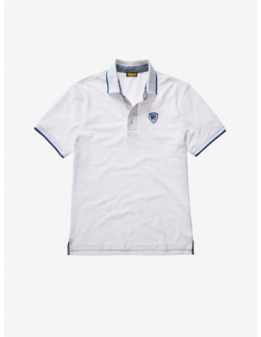 Polo Chambray White Polo Chambray White