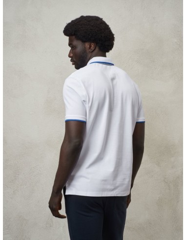 Polo Chambray White Polo Chambray White