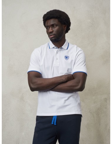 Polo Chambray White Polo Chambray White