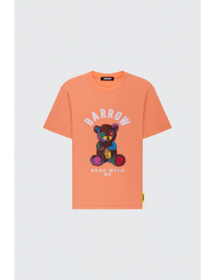 Camiseta Bear Print Papaya 2