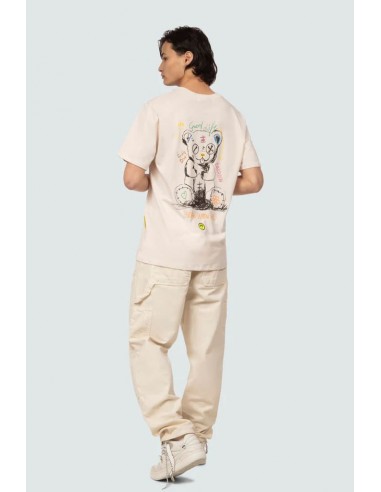 Camiseta con 'Sketch' effect print Camiseta con 'Sketch' effect print