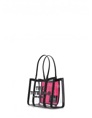 Tote Mediano Transparente Negro Tote Mediano Transparente Negro