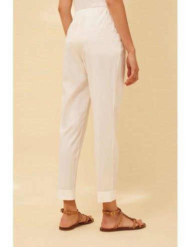 Pantalón Vuelta con Elástico en Cintura Pantalón Vuelta con Elástico en Cintura