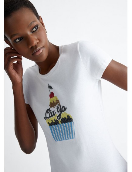 Camiseta con Estampado CupCake 2